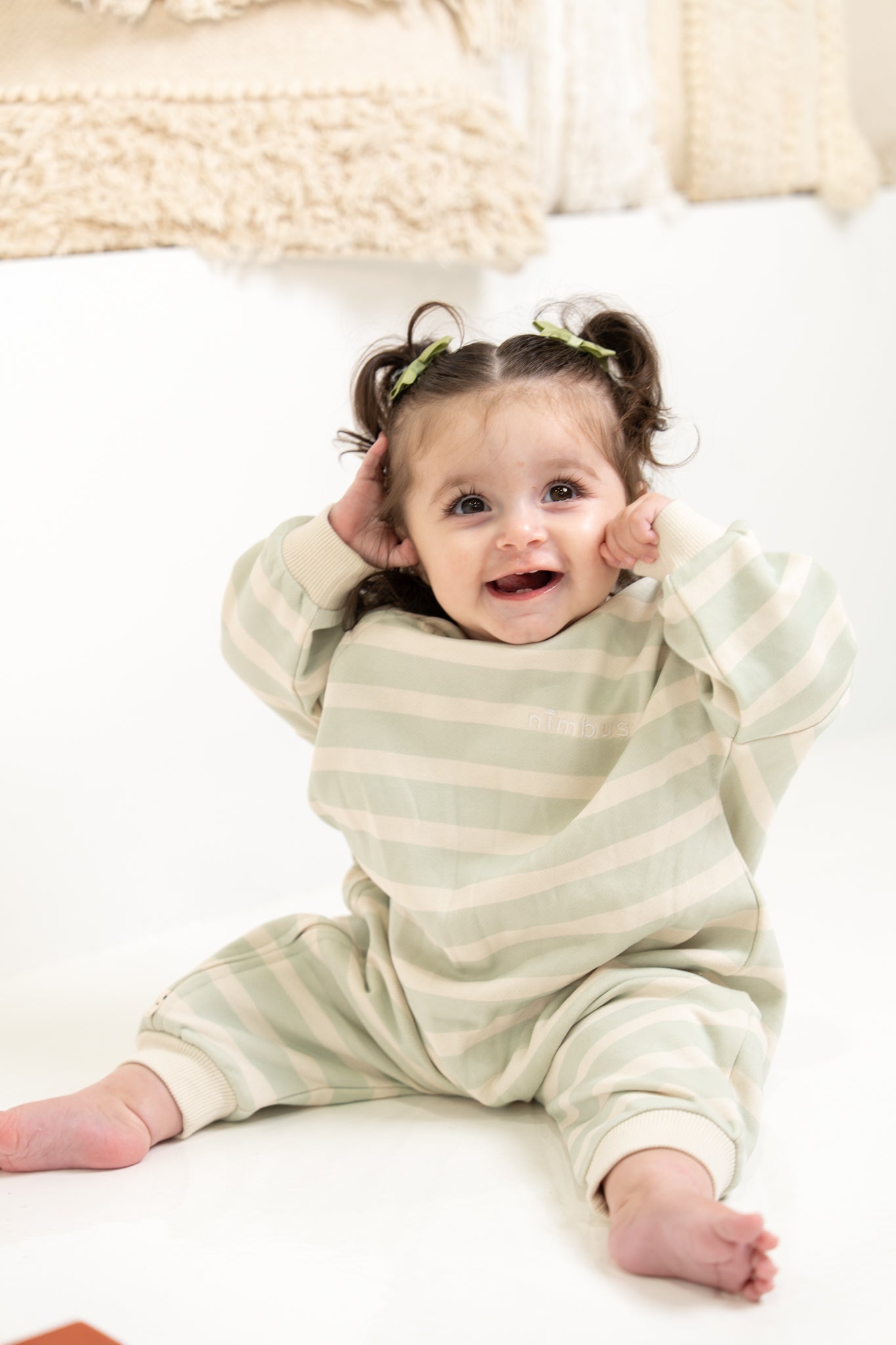 Breathable Cozysuit - Willow Stripe