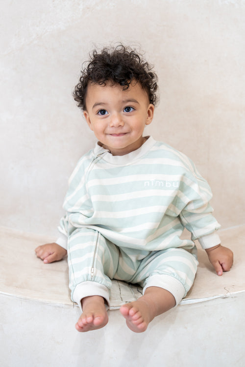 Breathable Cozysuit - Willow Stripe