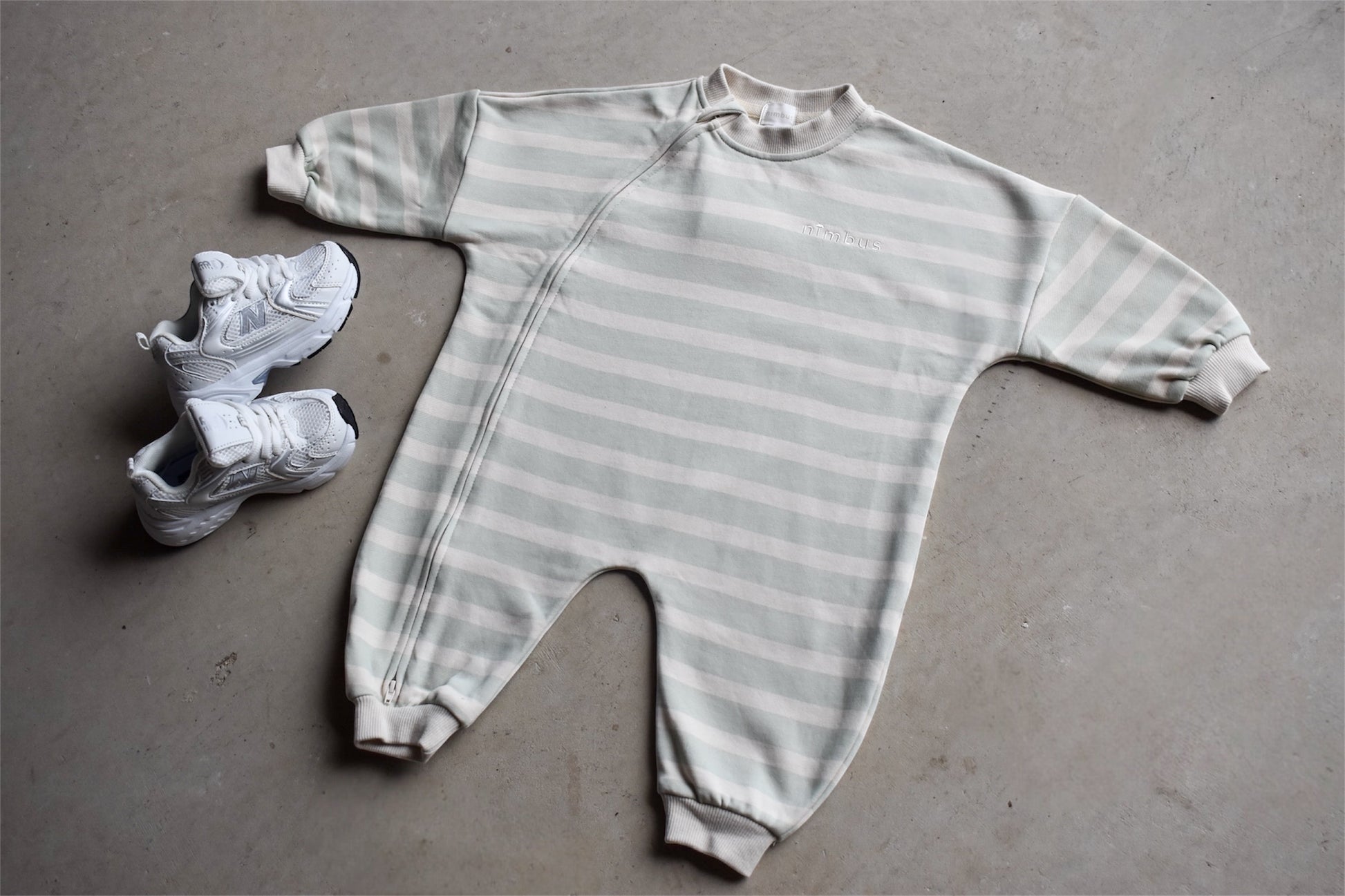 Breathable Cozysuit - Willow Stripe
