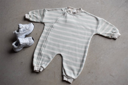 Breathable Cozysuit - Willow Stripe