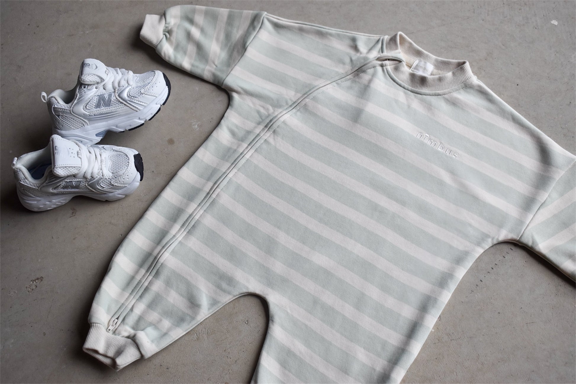 Breathable Cozysuit - Willow Stripe